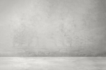 Empty industrial room interior design