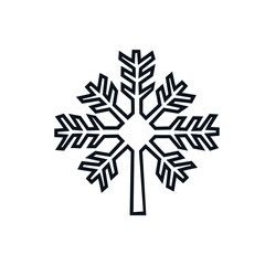 Christmas star snowflake tip decoration for spruce tree for logo icon sign Decorative element Hand drawn Modern game design Cartoon style Fashion print clothes apparel greeting invitation card flyer