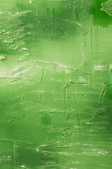 Textured green and white background..