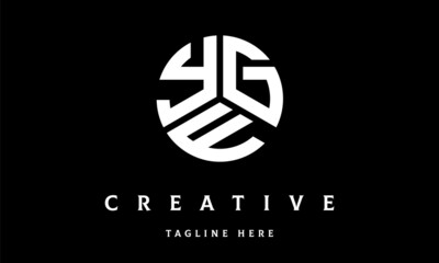 YGF circle three letter logo
