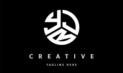 YJB circle three letter logo