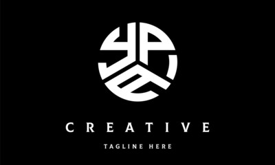 YPA circle three letter logo