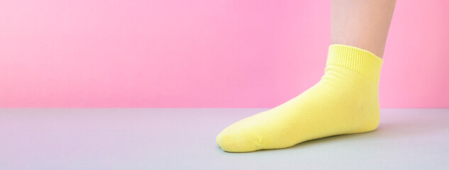 Foot with sock. Fashion, Sock, State of your feet, style,...