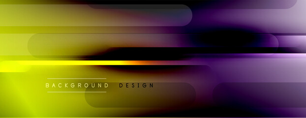 Abstract background. Shadow lines on bright shiny gradient background.