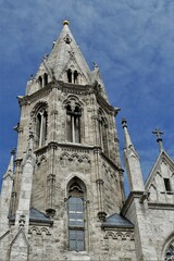 Fototapeta na wymiar Turm der Divi-Blasii-Kirche in Mühlhausen / Thüringen
