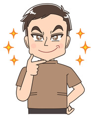 整体師・針灸師風の男性