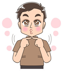 整体師・針灸師風の男性