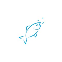 Fish illustration design