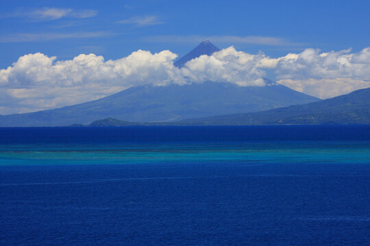 Mount Mayon in the Philippines