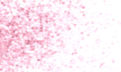 Abstract white and pink pattern geometric modern background. Art deco style. Polka dots, confetti. Luxury Pattern for Christmas and New Year Decoration, Birthday Invitation,Greeting Card. Vector EPS10