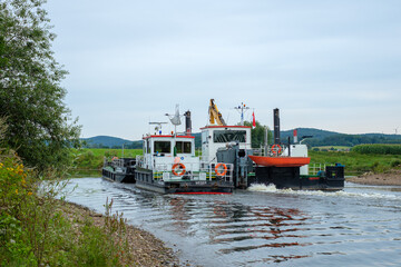 Boot auf Wasser 