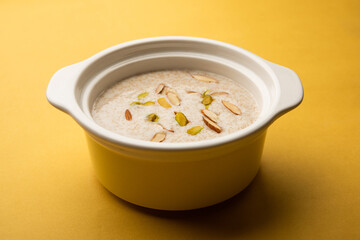 Rajgira Kheer or Amranth seed porridge