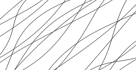 Hand drawn lines. Abstract pattern wave simple seamless, smooth pattern, web design, greeting card, textile, Technology background, Eps 10 vector illustration