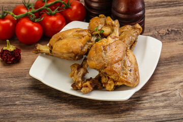 Rabbit stew in spicy sauce