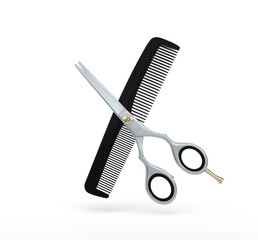 Scissors And Comb