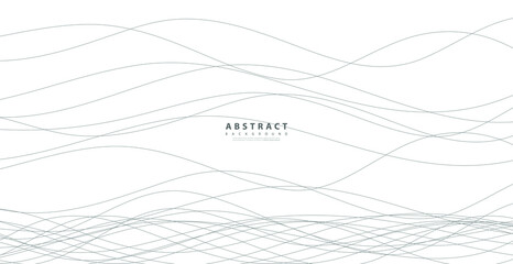 Hand drawn lines. Abstract pattern wave simple seamless, smooth pattern, web design, greeting card, textile, Technology background, Eps 10 vector illustration