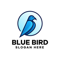 Bird Gradient Logo Design