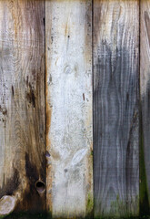 Background from old boards in different shades