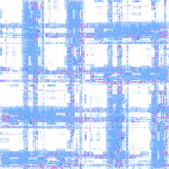 Contemporary vector art.  Modern Weathered rustic abstract texture vintage area rug, runner, scarf seamless pattern design. Digital wall,
natural painted. Geometric 
line plaid. 
