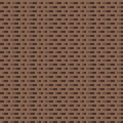 brown brick pattern pixel art. Vector picture.