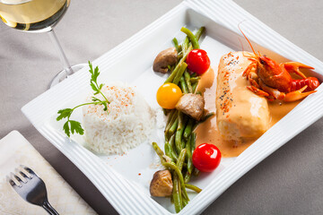 Plat cuisiné