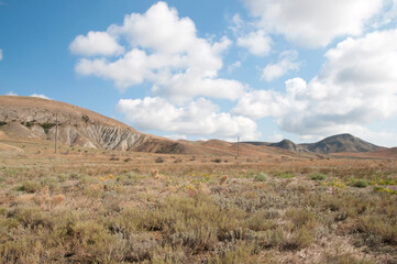 Crimean wilderness near Koktebel resort, eastern Crimea, Russian Federation