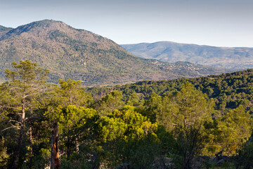 Obraz premium Pico Guisando. Sierra de Gredos. Avila. España.