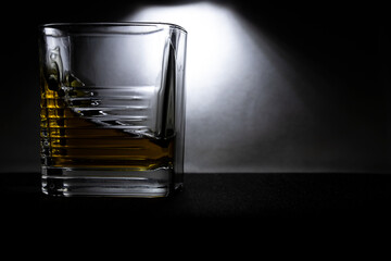 glass of whiskey