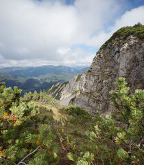 Wanderung auf den Schinder: Nahe am Gipfel