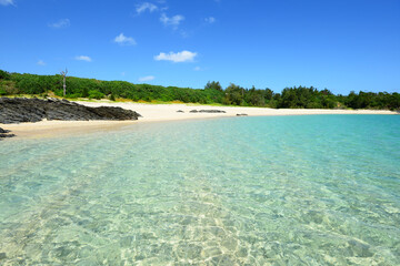 沖縄の綺麗な海　