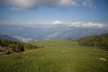 Fototapeta na wymiar Monte Varagna, Lago di Garda, Trentino, Italy