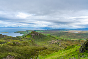 Fototapeta na wymiar Quiraing, Isle of Skye