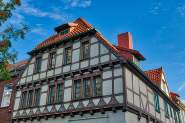Historisches Fachwerkhaus in der Altstadt von Stade