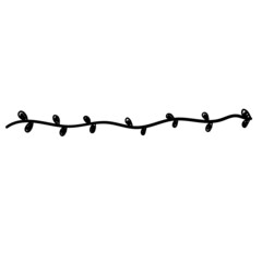 Hand drawn line doodle art 