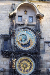 Fototapeta na wymiar チェコ・プラハの天文時計
