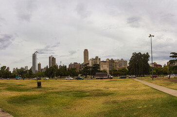 Public Park in Rosario, Santa Fe, Argentina