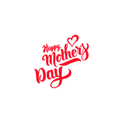Naklejka na ściany i meble Mother day logo design