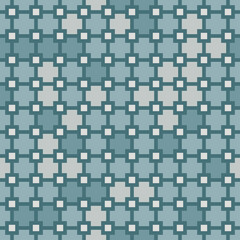 Seamless crosses and dots vibrant contrast pattern vector background