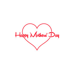 Mother day logo design