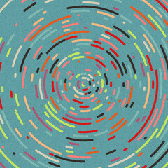 Colour Hexagon Tile Connection art background design illustration