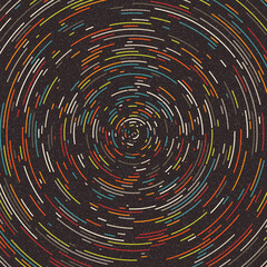 Colour Hexagon Tile Connection art background design illustration