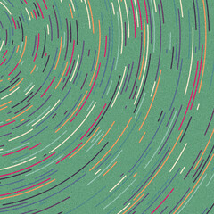 Colour Hexagon Tile Connection art background design illustration