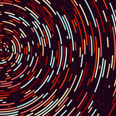 Colour Hexagon Tile Connection art background design illustration