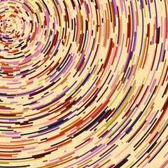 Colour Hexagon Tile Connection art background design illustration