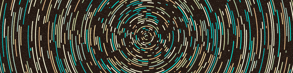 Colour Hexagon Tile Connection art background design illustration