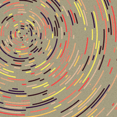 Colour Hexagon Tile Connection art background design illustration