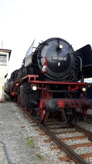 Naklejka premium old locomotive