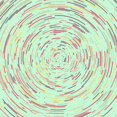 Colour Hexagon Tile Connection art background design illustration