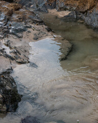 river in the mountains