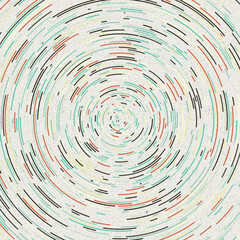 Colour Hexagon Tile Connection art background design illustration